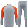 Inter Mailand Training Sweatshirts Quarter-zip 2023-24 Graue Für Kinder